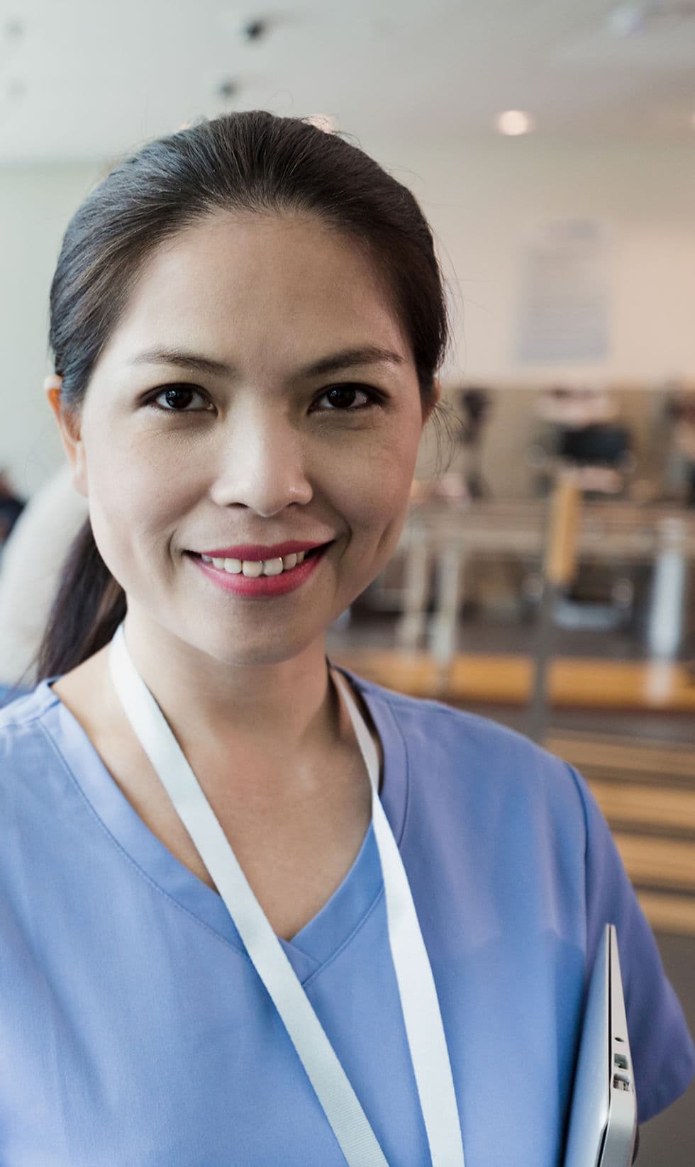 Professional Nurse providing compassionate care